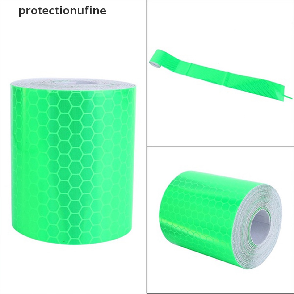 Cuộn Băng Keo Phản Quang Tự Dính 1m * 5cm Cảnh Báo An Toàn Cho Xe Hơi / Xe Tải
