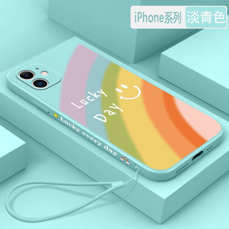 Ốp lưng iPhone Vỏ IPHONE Cầu vồng mặt cười IPHONE13 /6/6p/6s/6sp /7/ 7plus/8 / 8plus / x / xr / xs / 11/12 / pro / max | BigBuy360 - bigbuy360.vn