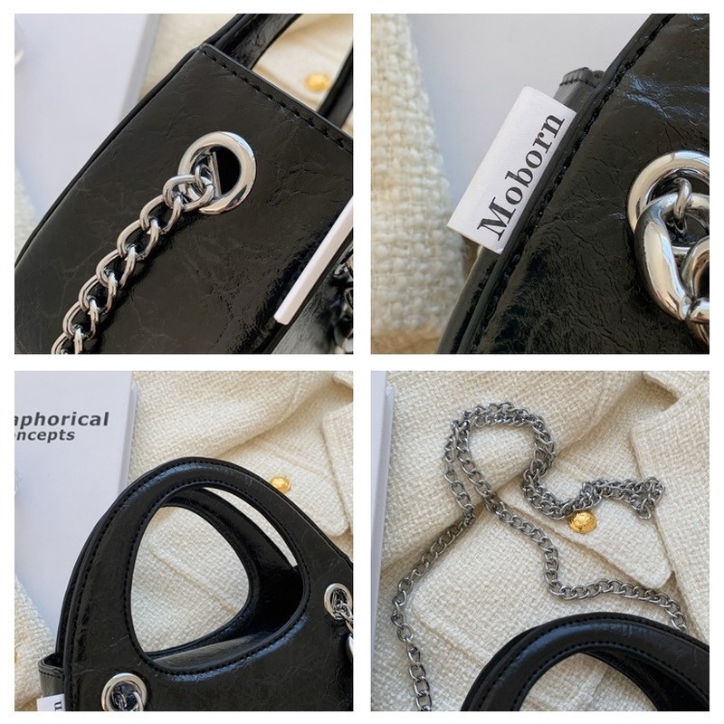 Túi Đeo Chéo Phối Dây Xích Thời Trang Xuân Hè Hàng Mới 2022 Dành Cho Bạn Nữ GYLXB167