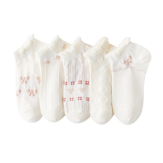 Vớ Cổ Thấp Mỏng Phong Cách Nhật Bản Thời Trang Xuân Hè Cho Nữ