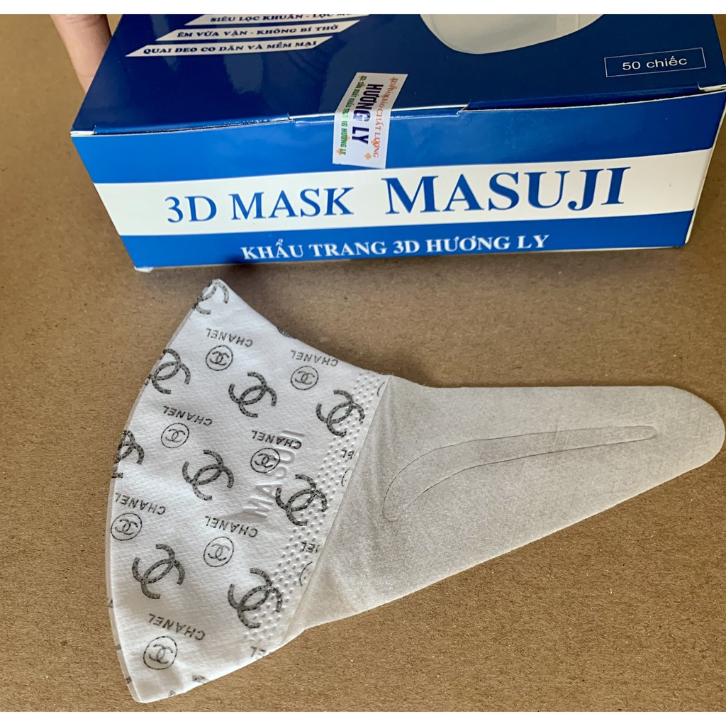 Khẩu Trang 3D Mask Công Nghệ Nhật - Hộp 50 Chiếc | BigBuy360 - bigbuy360.vn