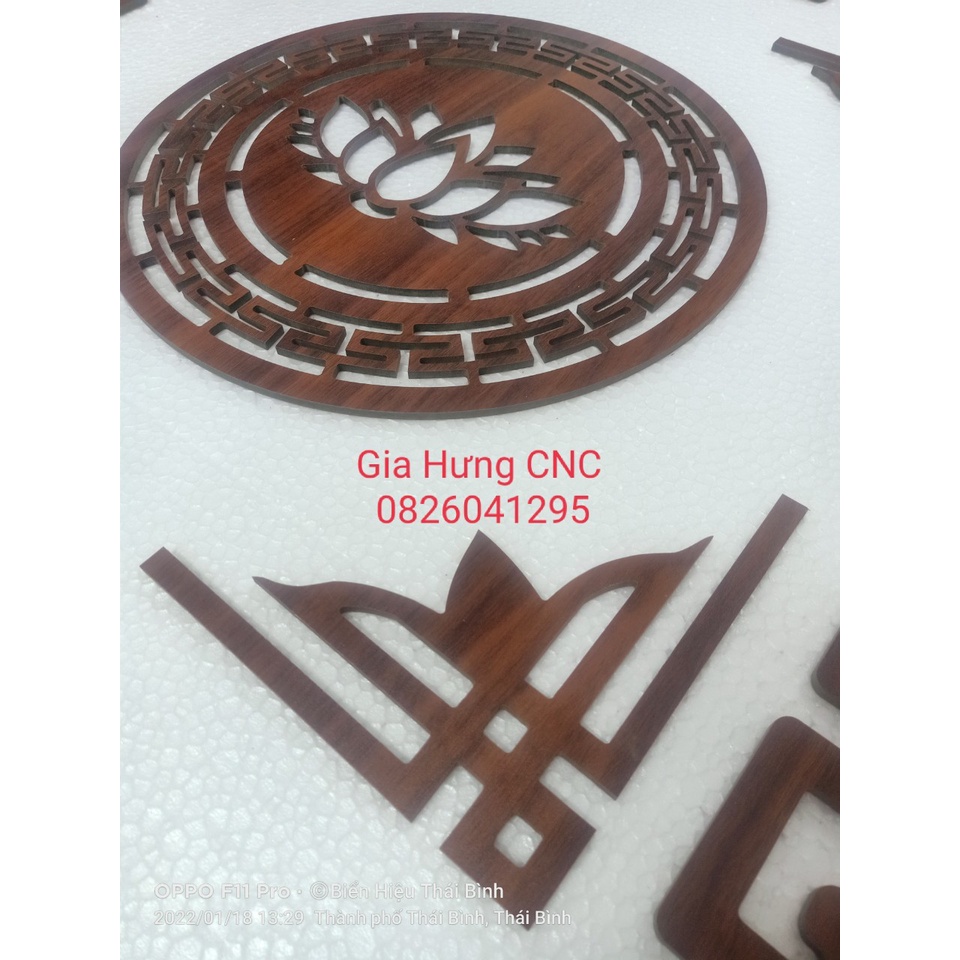 Hoa văn trang trí bàn thờ + đèn thờ