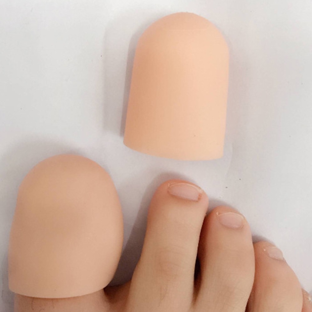 Set 2 Vỏ Bọc Ngón Chân Bằng Silicon Gel Giúp Giảm Đau Hiệu Quả