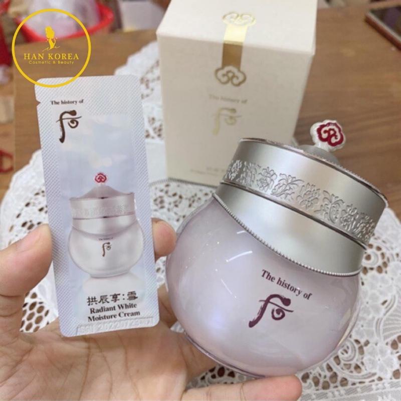 Combo 30 gói Kem dưỡng Whoo 1ml, trắng da mờ thâm nám tàn nhang Hân Korea