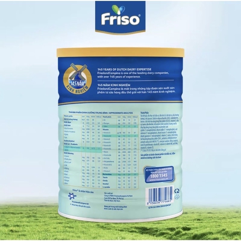 Sữa Friso Gold 4 - Hàng Chính Hãng