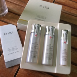 Bộ Ohui Extreme White 3sp dưỡng trắng da, chống lão hóa