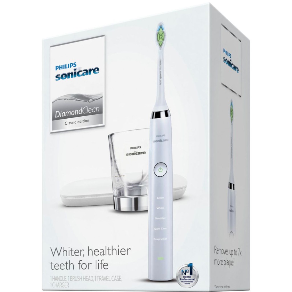 [HẤP DẪN] Bản chải điện Philips Sonicare DiamondClean Classic Edition 5 chế độ chải răng