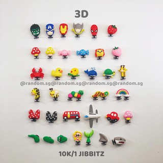 🌟JIBBITZ Big size/3D gắn dép sục