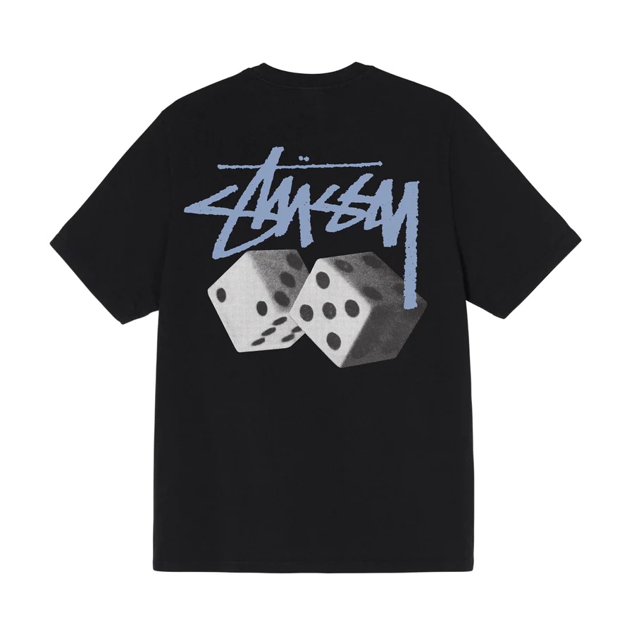 ÁO THUN STUSSY ROLL THE DICE PIGMENT DYED