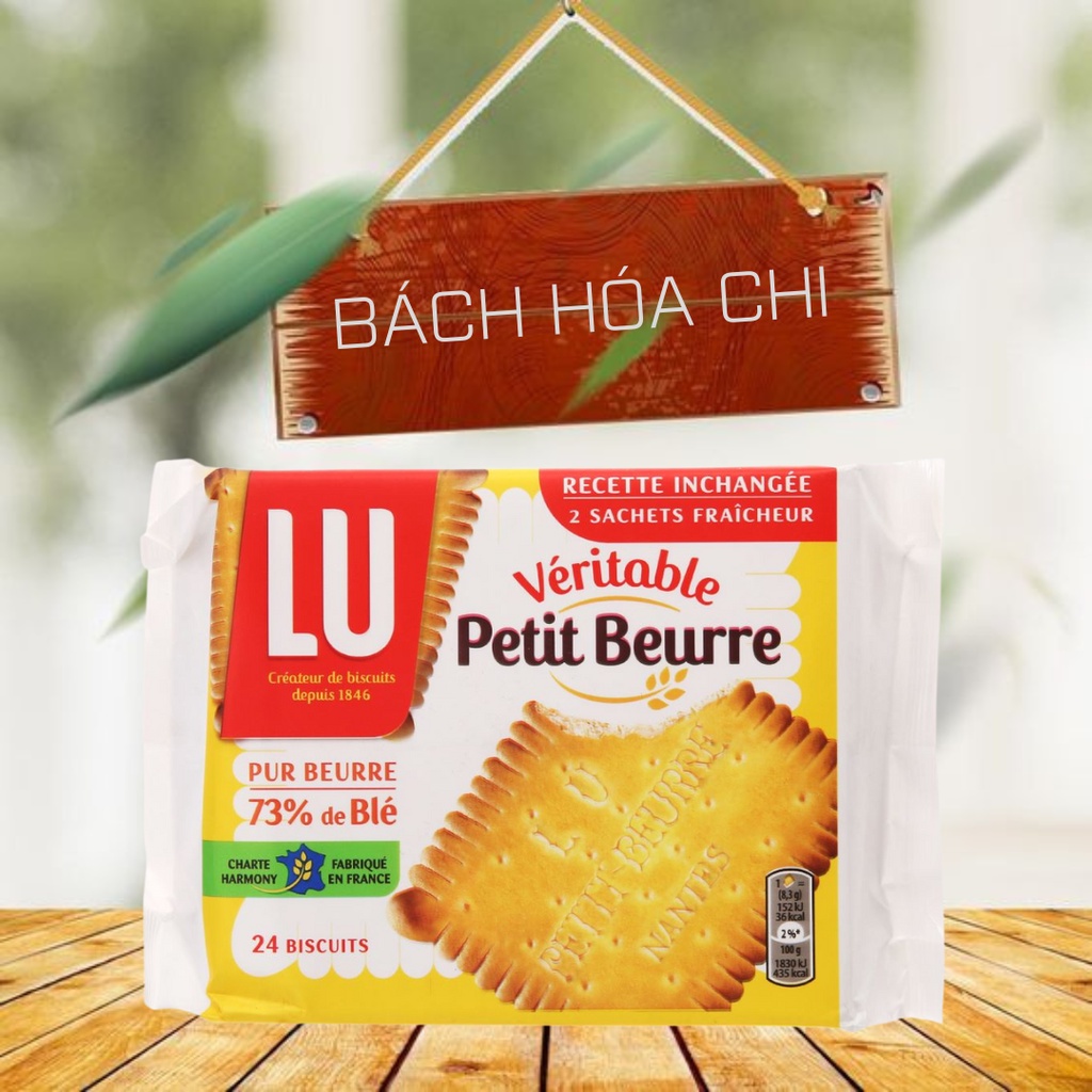 (Nhập Pháp)Bánh LU Véritable Petit Beurre gói 200g