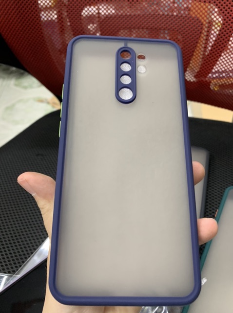 Ốp lưng Xiaomi redmi 9 viền dẻo màu lưng nhám