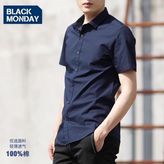 Combo 2 áo sơ mi nam black monday