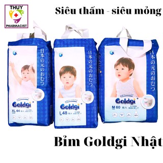 ✅ [Chính hãng] Bỉm GOLDGI Nhật Tã Dán/Quần NB92/S84/M66/L56-M60/L48/XL44/XXL32