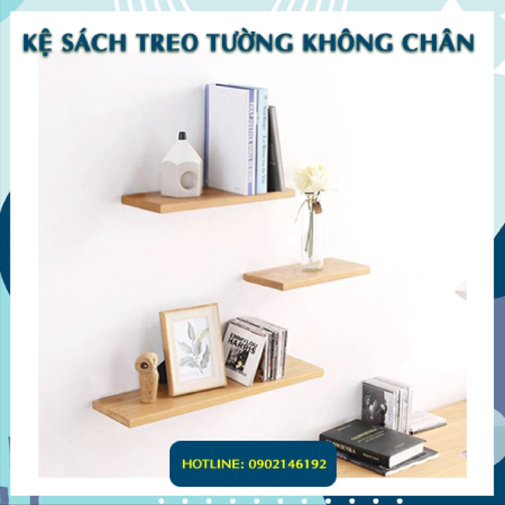 Kệ Sách Treo Tường Trang Trí( chọn màu tùy ý ) TC016