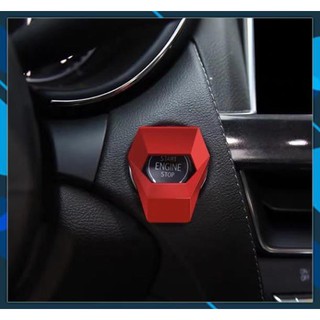 Nút start stop kim loại phong cách siêu xe (ảnh thật lắp xe siêu đẹp)