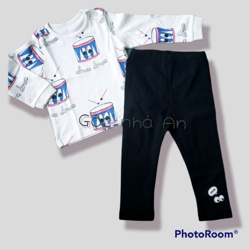 Set bộ thu đông bé trai xuất Hàn dư xịn size 80