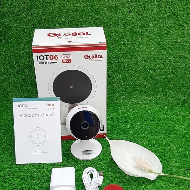 Camera IP Wifi thông minh IOT06 Global 2Mb 1080P - Server Việt nam - Chính hãng BH 24 Tháng