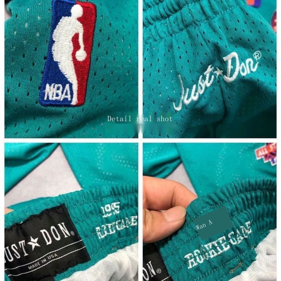 Quần short Bóng Rổ Just Don X Nba Thời Trang Đường Phố Cho Nam 22