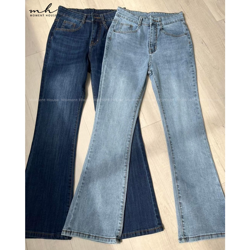 QUẦN JEAN 09, form ống loe, chất co giãn nhẹ, line bé đủ size SML