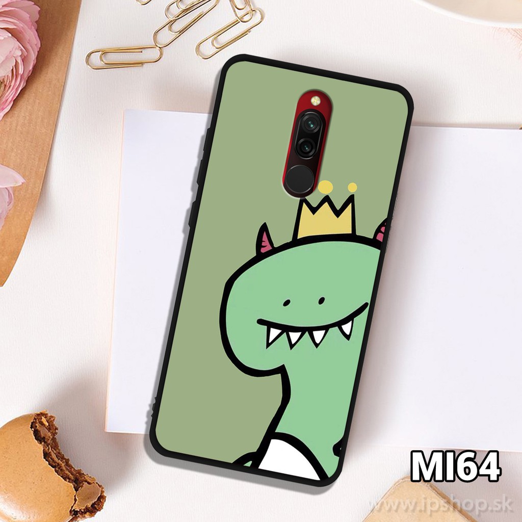 Ốp lưng XIAOMI REDMI 8 in hình chú khủng long nhỏ siêu xinh