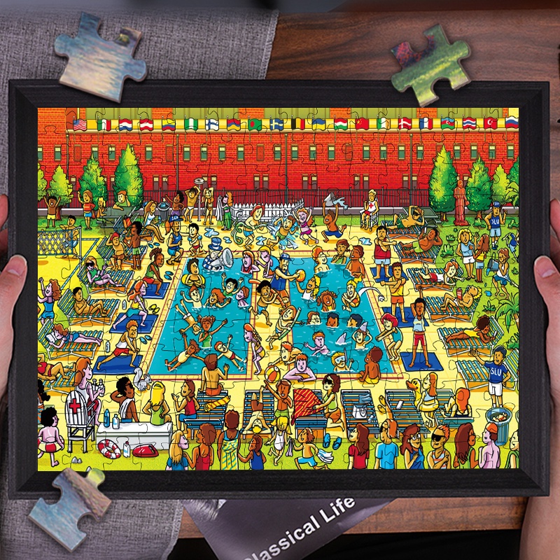 Bộ Đồ Chơi Xếp Hình 7 Mảnh Phát Triển Trí Thông Minh Cho Bé 1-6 Tuổi