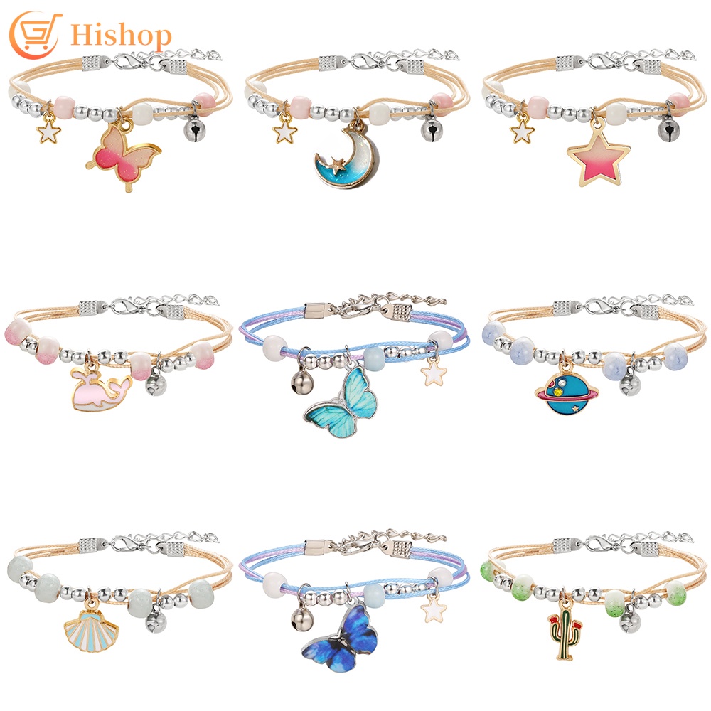 Vòng Đeo Tay Hình Bướm Dễ Thương Bắt Mắt Sành Điệu