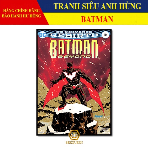 [MS51-75] Tranh Trang Trí Siêu Anh Hùng Bat Man - Tranh Treo Tường  Bat Man