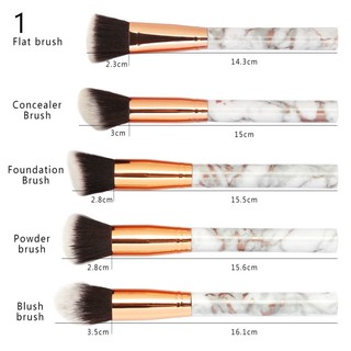 Sale 69% Bộ 14 cọ trang điểm chuyên dụng tay cầm họa tiết độc đáo, #1 Giá gốc 168000đ- 49C111