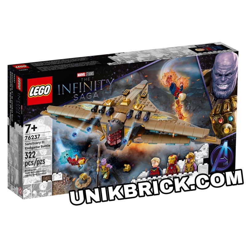 Lego UNIK BRICK Marvel 76237 Sanctuary II: Endgame Battle Cuộc chiến cuối cùng chính hãng .