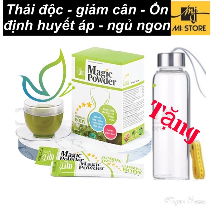 Bột cần Tây Hồng sâm Herbslim Magic Powder giảm cân đẹp da