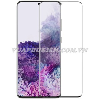 Tấm dán kính cường lực cho Samsung Galaxy S20, S20 Plus, S20 Ultra full màn hãng Nillkin 3D CP+ MAX chống xước, chống vỡ