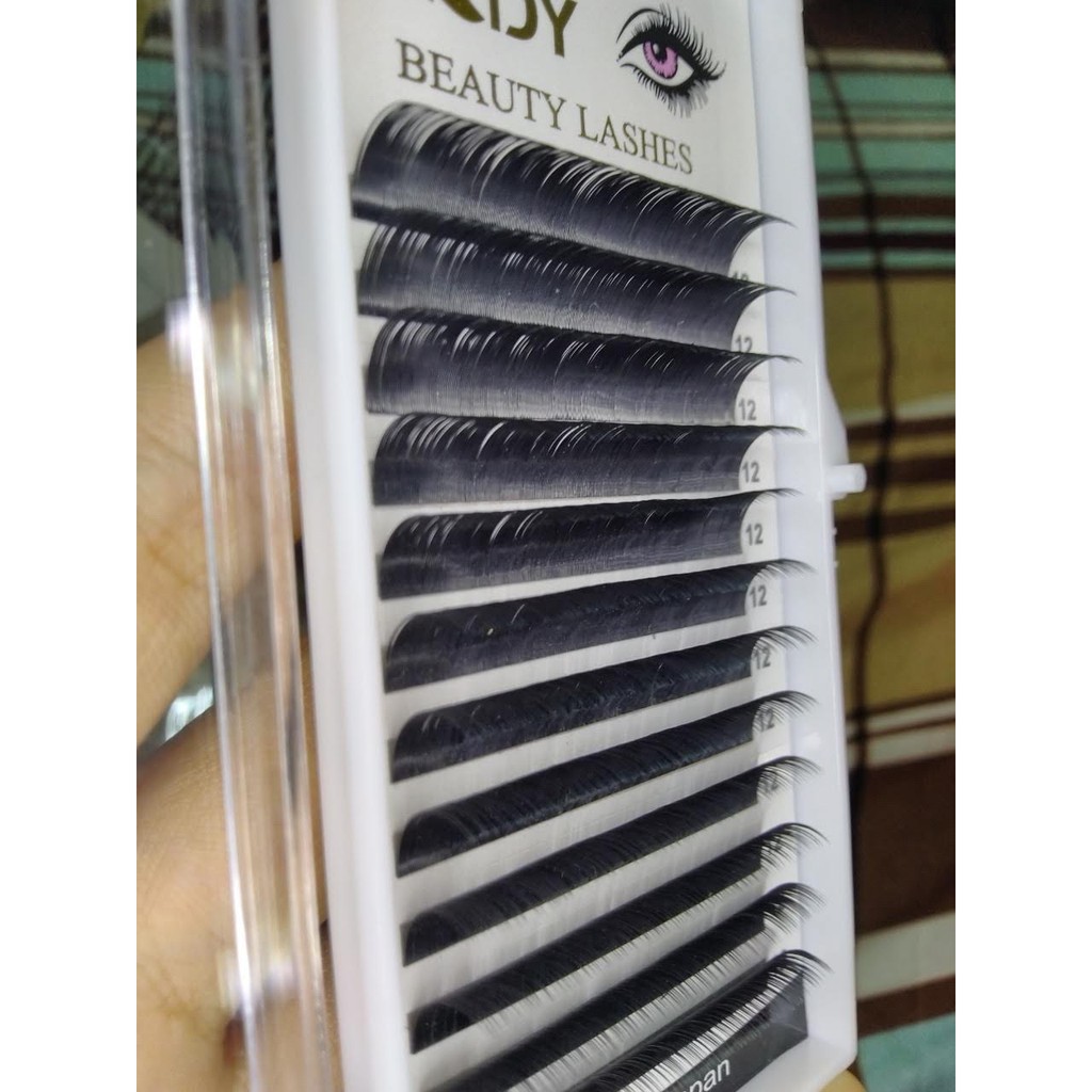 mi khay lady độ cong C/CC volum classic tạo fan nối mi đủ các loại dày dài-lẻ 1 khay