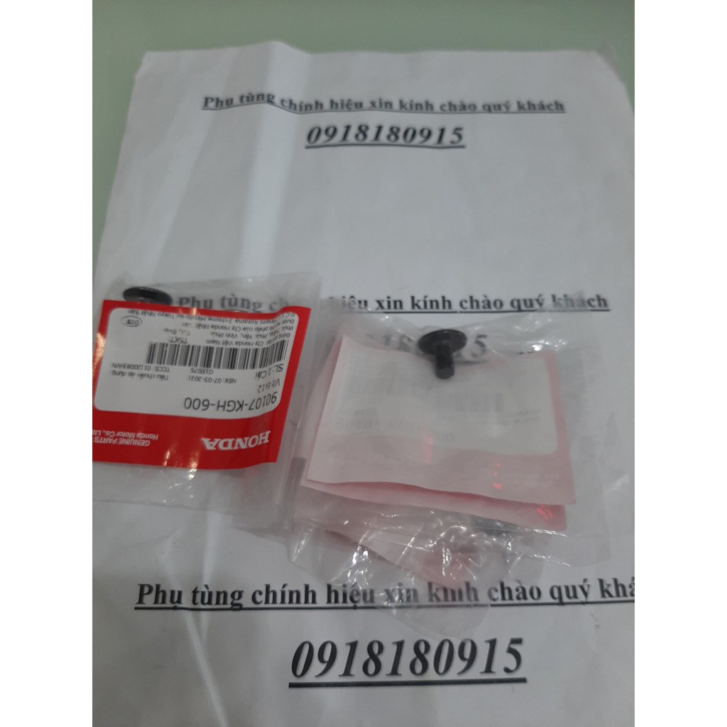 Vít 6x12 vít bắt yếm wave anpha honda giá 1 vít