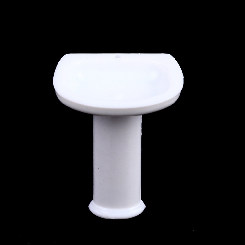 1 Bộ Mô Hình Bồn Tắm Toilet Độc Đáo Trang Trí Nhà Búp Bê