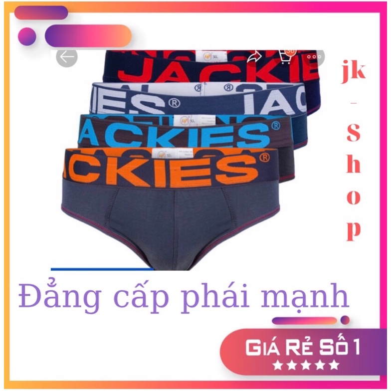 Quần lót nam, quần sịp nam vải cotton , chính hãng, cao cấp , bản lưng to JK333