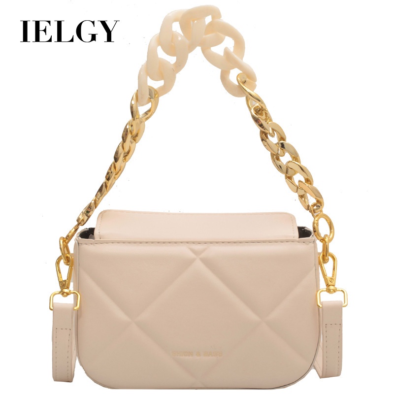Túi xách đeo vai IELGY hình vuông nhỏ phong cách sành điệu cho nữ