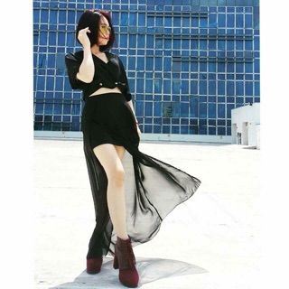 Set áo + chân váy voan đi biển cực kì sexy <3 - kèm hình thật 100%