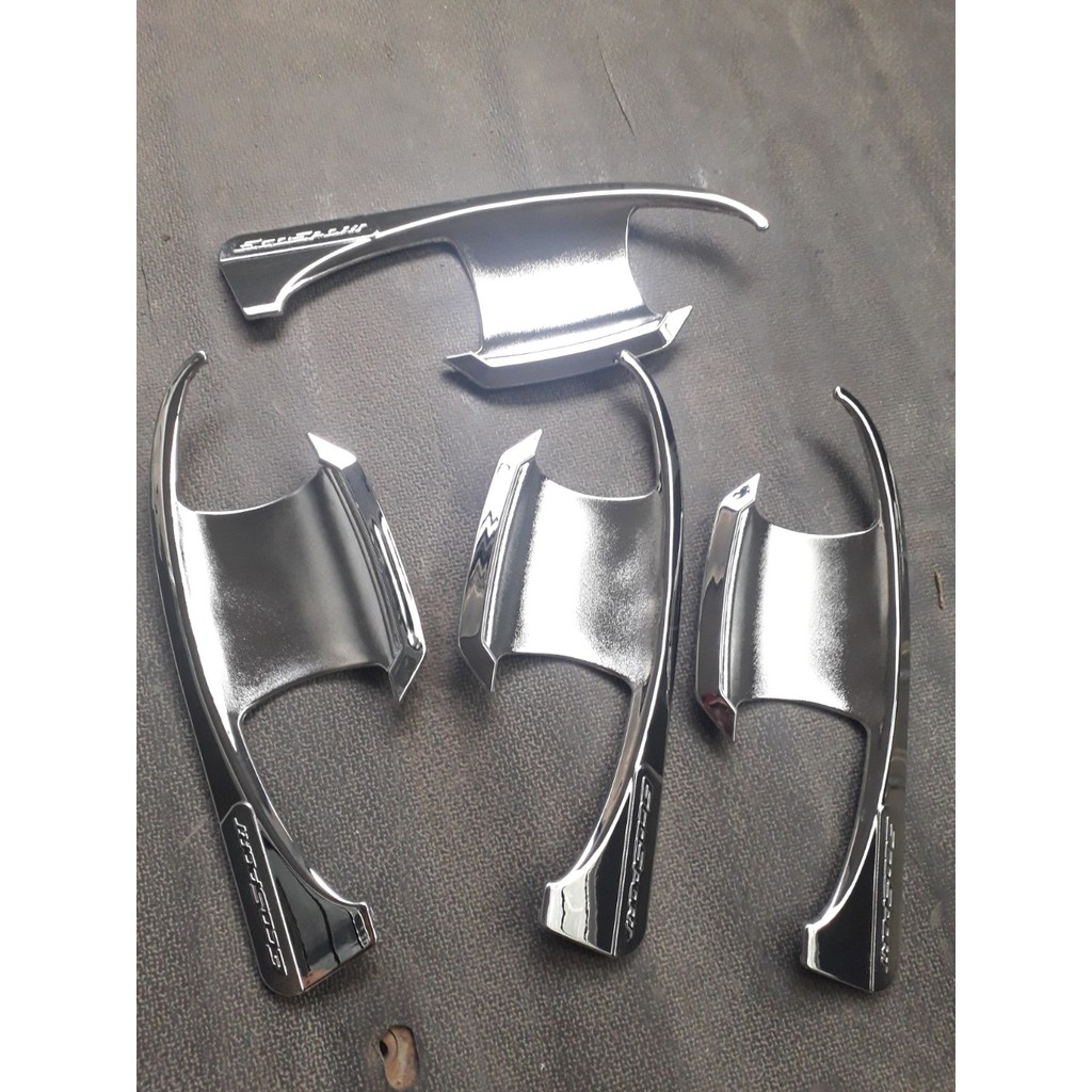 Bộ 4 ốp hõm cửa mạ crom xe Ford Ecosport 2020,2021