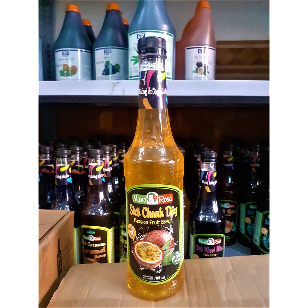 Syrup Chanh dây MAMAROSA Golden Farm - 700ml [GIÁ TỐT] - SP000075 - Nguyên liệu pha chế trà sữa HIỆP PHÁT