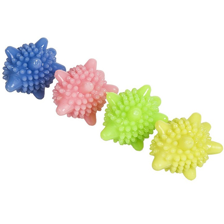 Set 5 quả cầu gai giặt quần áo tiện lợi, cầu gai giặt đồ cao cấp TT- HOME
