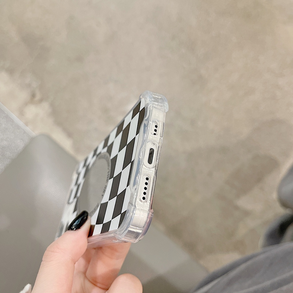 Ốp lưng iphone Ốp Điện Thoại Tpu Silicon In Hình Mặt Cười Kèm Gương Cho iPhone 11 Pro Max 12 Pro Max 7 + Xr Xs Max 7 8 + Se 2020 12 14 Dinuo case