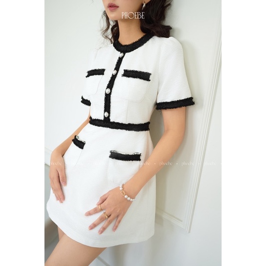 Váy Kimyy phối tweed Phoebe