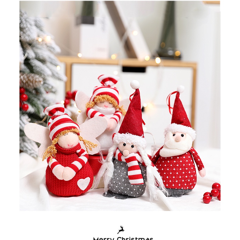 TUẦN LỘC & ÔNG NOEL BÔNG TRANG TRÍ CÂY NOEL