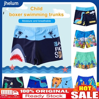 Quần Bơi Chất Liệu Mềm Mại Siêu Mỏng Thoáng Khí In Họa Tiết Hoạt Hình Cho Bé Trai