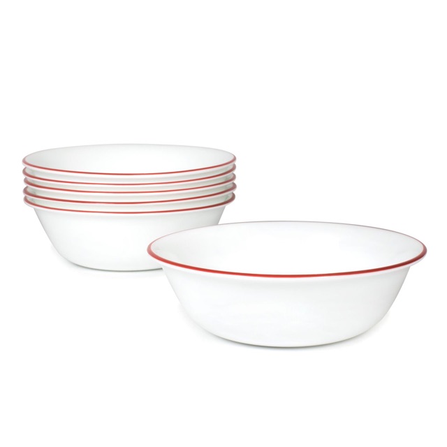 Tô thuỷ tinh Mỹ Red Bandhani Corelle 532ml 418