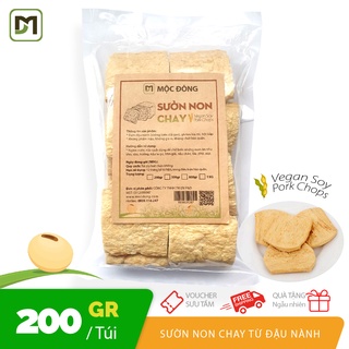 Thực phẩm chay - Túi 200gr Sườn Non chay đậu nành cao cấp