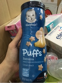Bánh ăn dặm Gerber sao mẫu mới