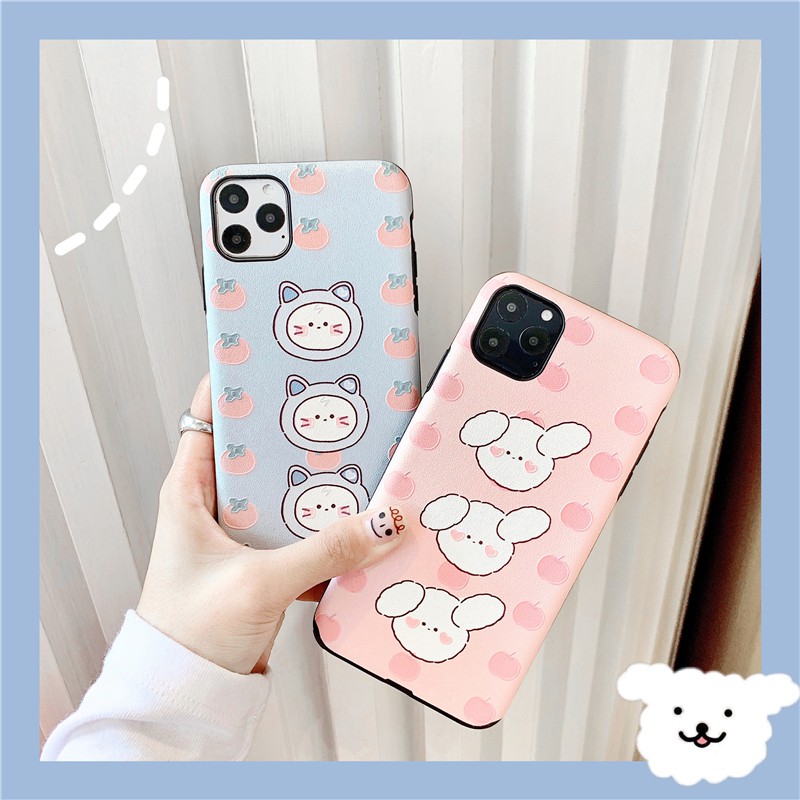 Ốp Điện Thoại Hình Chú Cừu / Mèo Đáng Yêu Cho Iphone 11 / I 11 Pro / Xr / Xs / Max / 6 / 6 S / 7 / X