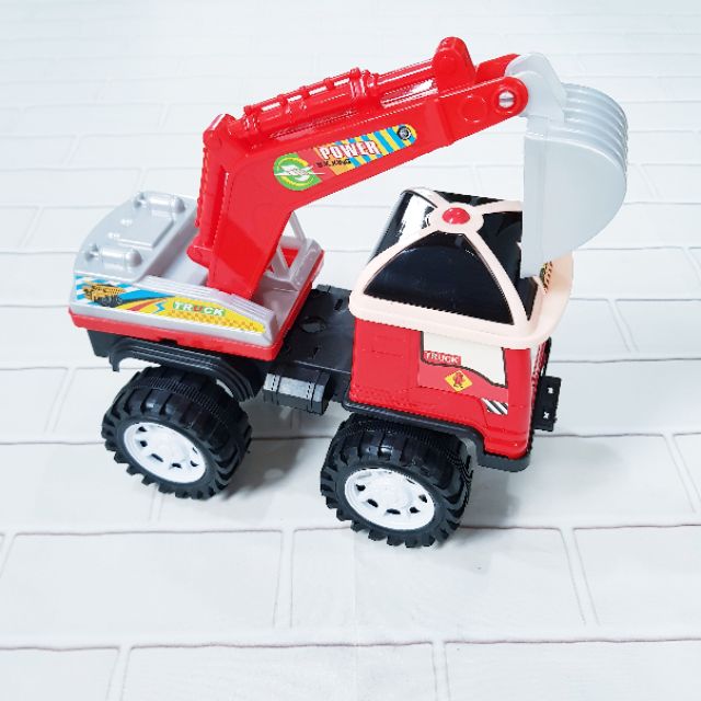 Xe xúc mặt cười xoay 360 368-1