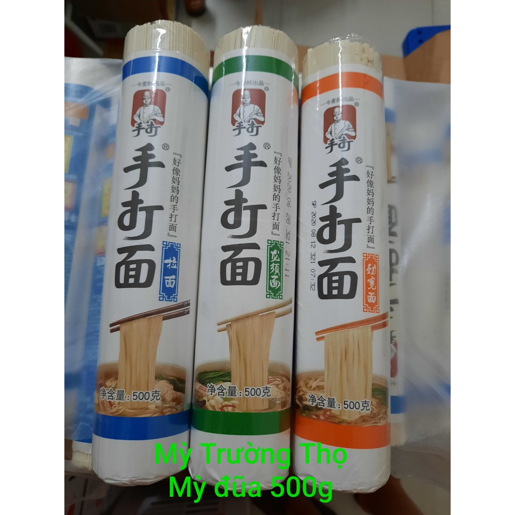 Mỳ Trường Thọ [Mỳ Đũa] 500g - Sợi tròn, Sợi Dẹt, Sợi Vuông ngon | BigBuy360 - bigbuy360.vn